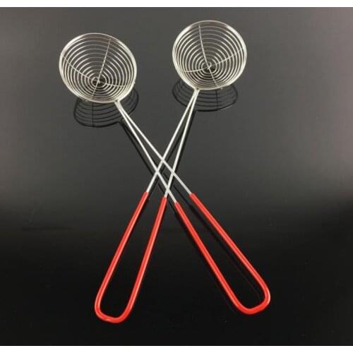 100PCS New design wholesale cheap stainless steel pearl tapioca pearl colander tea set utensil colander metal strainer SN3927