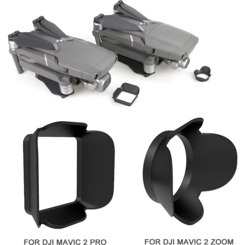 2 Types Camera Lens Hood Anti-glare Coating Protector Sunshade Cover For DJI Mavic 2 Pro/Zoom Drone