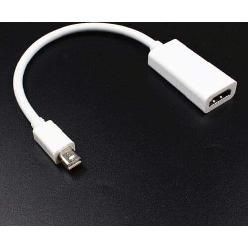 White) Mini Display Port DP To HDMI Adapter for Apple MacBook Air Pro iMac