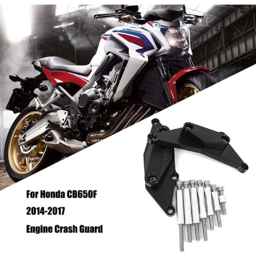 For HONDA CB650F CBR650F CB CBR 650F 650 F 2014 2015 2016 2017 Motorcycle Engine Crash Guard Stator Cover Slider Protector
