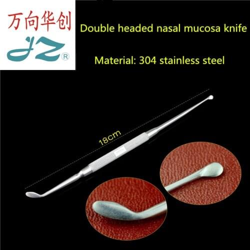 Jz Plasticing instruments nose cosmetology single double head d-knife nose separator Nasal membrane stripper nasal mucosa knife