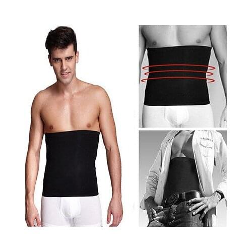 Hot Mens Healthy Slimming Body Abdomen Shaper Belt Burn Fat underwear Lose weight Shapers