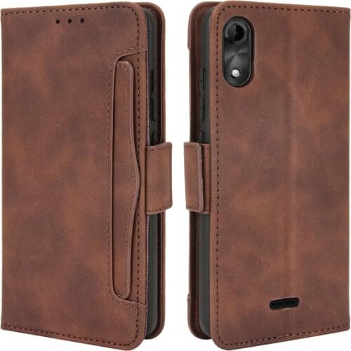 For Wiko Y51 Sunny 5 Lite 2021 Flip Case Leather 360 Protect Card Slot Removable Wiko Sunny 5 Lite Case Y 51 Sunny5 Lite Para