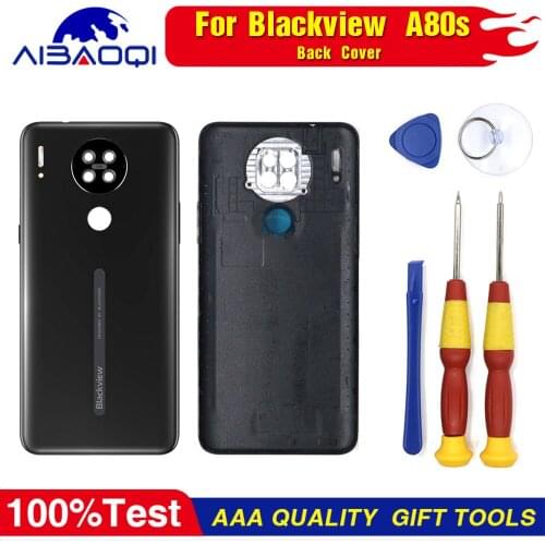100% New Original Battery Cover Back Housing Case Protective Shell For Blackview A80S Cellphone