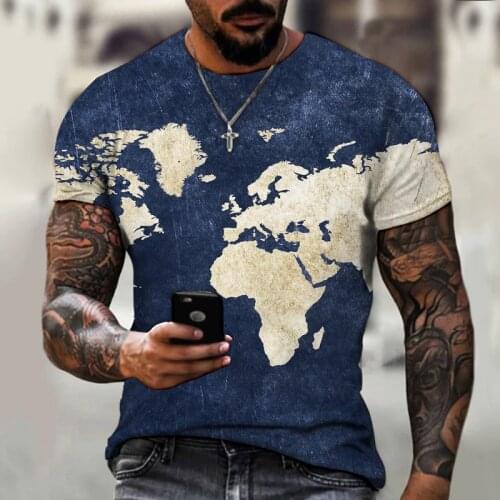 2021 new 3D printing mens T-shirts, exquisite patterns, best sellers, street fashion