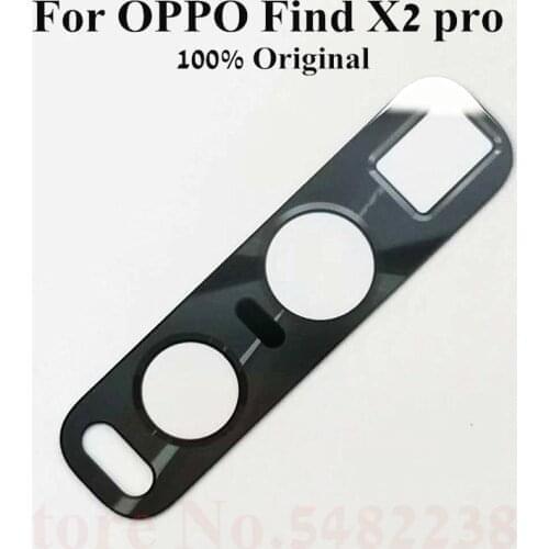 Original Rear Back Camera Glass Lens Cover For OPPO Find X2 PRO Lens Replacement Repair Spare Parts With Stickers