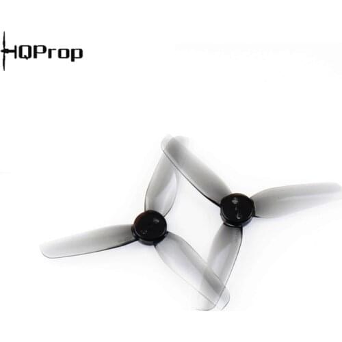 HQPROP T65MMX3 Light Grey 65mm 3-Bade PC Propeller 2.5Inch for RC FPV Racing Freestyle 2.5Inch Toothpick Cinewhoop Drones