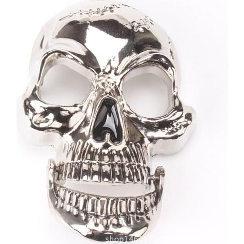 Skull skeleton belt buckle Belt DIY accessories Western cowboy style Smooth belt buckle Punk rock style k18
