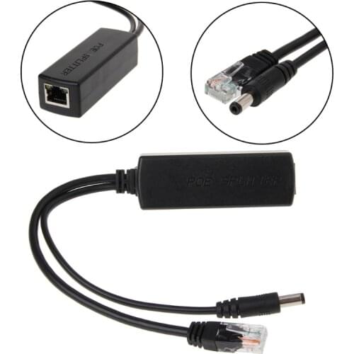 10/100M IEEE802.3at/af Power Over Ethernet PoE Splitter Adapter For IP Camera