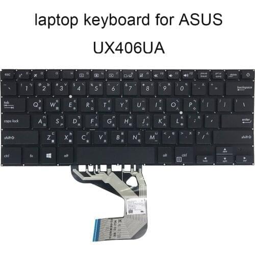 Replacement keyboards for ASUS UX460 UX 406UA CH China GR GE German black keyboard 0KNB0 212FTW00 0KN1 2P2GE13 Screws Recommend