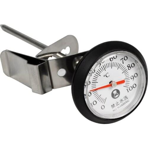 TIMEMORE Kitchen thermometer Manual coffee thermometer milk coffee drawing using pen type clip pointer