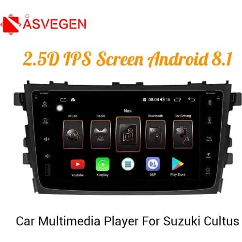 2.5D IPS Octa Core Car Radio Multimedia Video Player For Suzuki Cultus With Carplay DSP Auto Car Navigation GPS Stereo