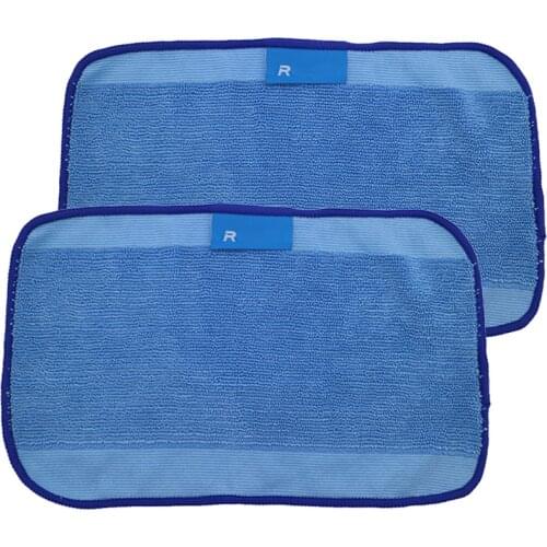 2pcs/Lot High quality Microfiber wet Mopping Cloths for iRobot Braava 321 380 320 380t mint 5200C 5200 4200 4205 Robot