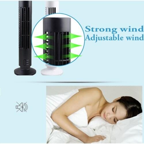 2021 New USB Laptop PC Mini No Leaf Air Conditioner Cooling Cool Desk Tower Fan Bladeless
