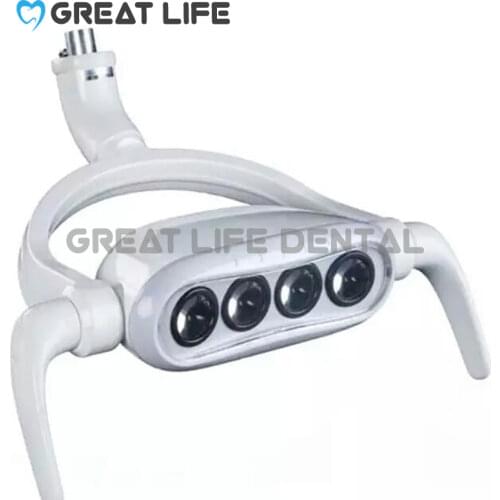 4 Led Bulb Oral Induction Lamp Shaowless Led Dental Operation Light Lamp Led Chair for Dental Unit Chair