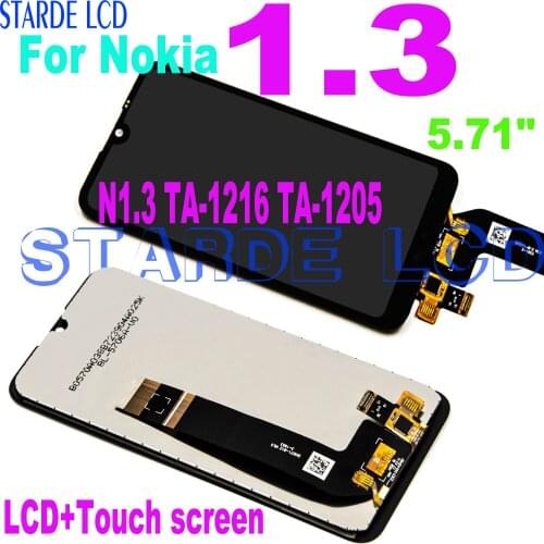 5.71" New For Nokia 1.3 LCD Display Touch Screen Digitizer Assembly Replacement Parts For Nokia 1.3 N1.3 TA-1216 TA-1205 LCD
