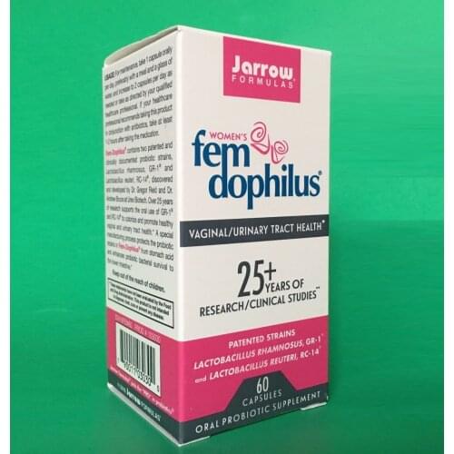 Free Shipping Womens Fem Dophilus Vaginal/urinary Tract Health 60PCS
