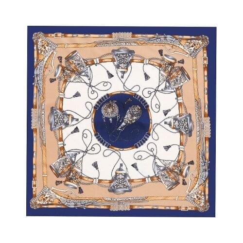 70*70cm New Style All-match Fashion Womens Twill Weave Silk Scarf Small Scarf Square Scarf women
