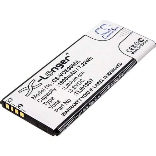 CS 1900mAh / 7.22Wh battery for Alcatel 1 Dual SIM TLI019D7