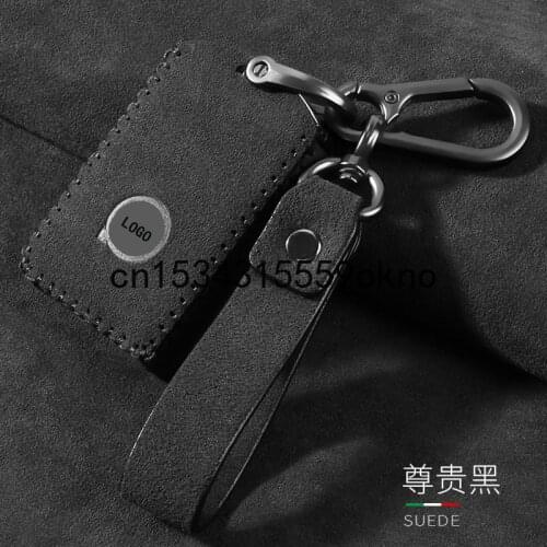 Key Bag For Volvo XC60 XC90 XC40 S60 S90 V60 V90 Car Key Case Cover High Grade Alcantara Suede