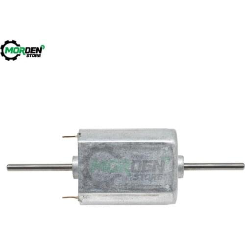 DC 12V 24V 13500RPM Hobby Motor High Speed Double Shaft Dual Axis Micro Electric 030 DC Motor DC 12V-24V for DIY Toy Car Robot