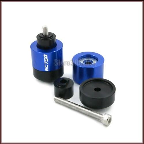 For HONDA NC 750S/X NC750 NC750S NC750X 2014-2017 2016 2015 Aluminum Motorcycle Accessories Handlebar Grips Bar Ends Slider CNC