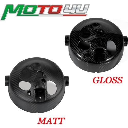 For YAMAHA XSR900 XSR 900 2017 2018 2019 Gloss/Matte Carbon Fiber Motorcycle Headlight Bucket Back Cover protector