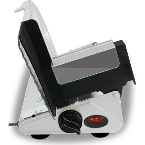 Electric Meat Slicer Automatic Slicer Cutting Bread Machine Detachable Alloy Stainless Steel Knife 200W Adjustable Thickness