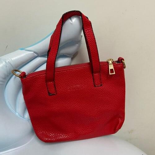 Clearance Real Picture Girls Mini Crossbody Bags Small Women Purse Pouch Phone Cute Handbag Designer lady Fashion Red