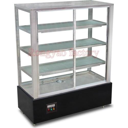 RS-680 Commercial vertical 1.2 m hot food warmer displays case fresh-keeping cabinets display cabinet