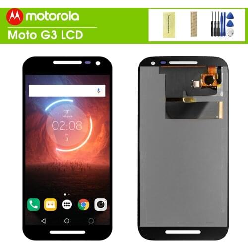 100%Tested LCD For Motorola MOTO G3 XT1540 XT1541 XT1543 LCD Display Screen Touch Screen digitizer Assembly Replacement