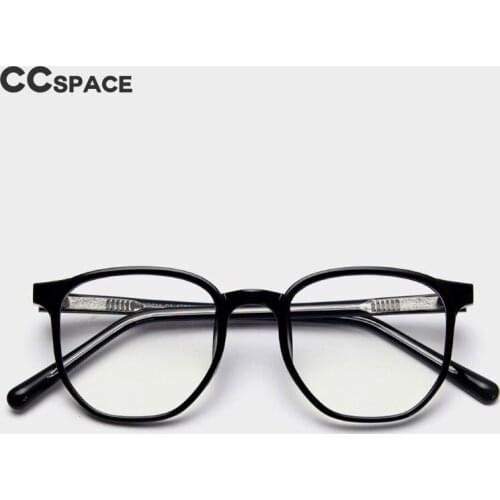 49817 Plastic Titanium Anti Blue Light Optical Glasses Frames Men Women Polygon TR90 Fashion Computer Eyeglasses