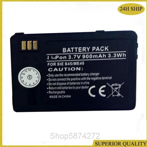 900mAh Battery for Siemens 3618, 6618, ME45, S45, S45i