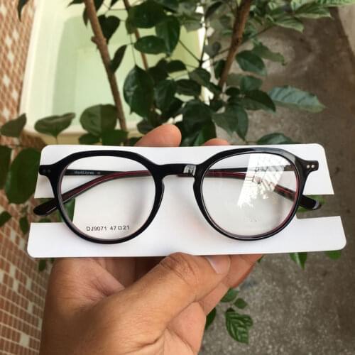 Brand Designer Acetate Glasses Frames Women Men Top Quality