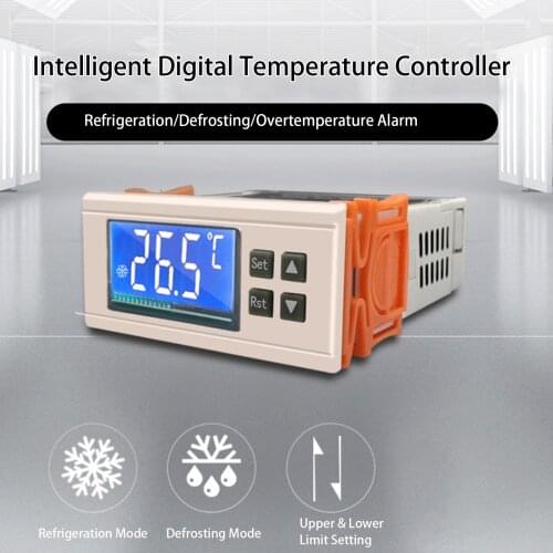 STC-8080A+ Digital Temperature Controller Intelligent Refrigeration Defrosting Temp Control Thermostat
