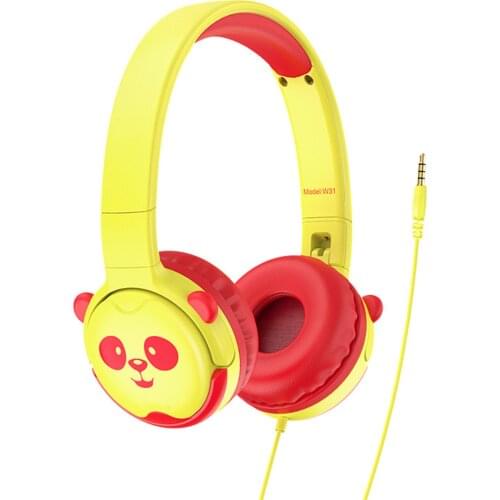 Kids Earphone Universal Lightweight Foldable Headphone Over Ear Corded Headset For Tablet Mobile Phones ChildrenS Headphones
