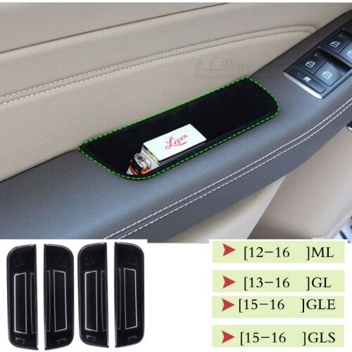 For Mercedes-Benz GLE320ML350 400GL450 Door Handle Central Control Armrest Door Box Storage Box Interior Modification Aar Parts