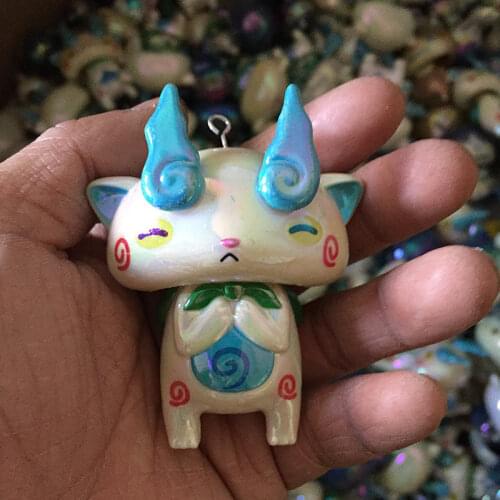 Bandai Banpresto Anime Figurine Youkai Watch Legend Yo-kai Whisper Jibanyan Kawaii Action Figure Toys Boy Girl Gift Pendant