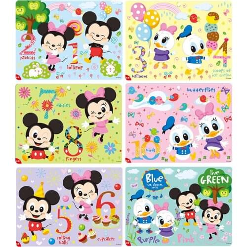 Disney Frozen Jigsaw Puzzles for Preschoolers Baby Jigsaw Cartoon Learning Children Educational Toy Story Car Mobilization