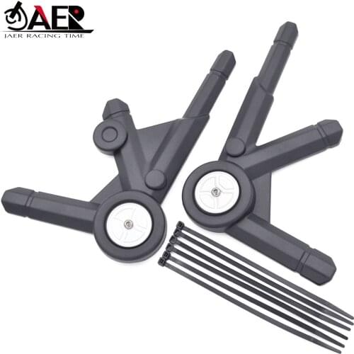 JAER Motorcycle Left Right Side Frame Panel Guard Protector Cover For BMW R1200GS LC 2013-2017 R1200GS Adventure ADV 2014-2017