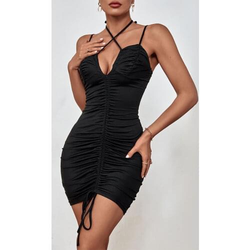 Черные летние платья JZ CHIEF China At AliExpress