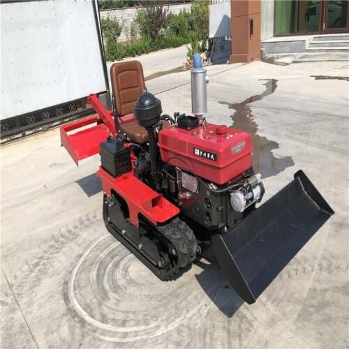 China popular brand crawler rotary tiller for farm use mini cultivator for sale
