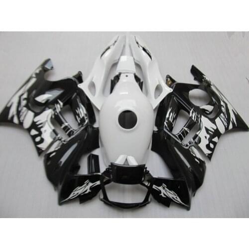Beauty Face Fairing Kit for HONDA CBR600F3 97 98 CBR600 F3 CBR 600F3 1997 1998 ABS white gloss black Fairings set+7gifts HN15