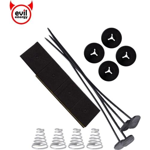 Evil energy Electric Radiator Fan Mounting Kit Plastic Ties Straps Radiator Fan Strap