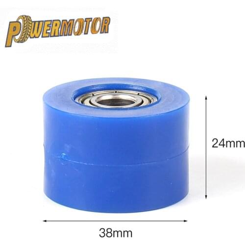 Pro Motorcycle 8mm 10mm Chain Roller Tensioner Pulley wheel guide for Pit Dirt Bike Atv Motocross CRF 50 CR XR 125 KLX110