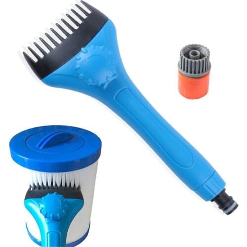 Spa extérieur Swimming Pool Filter Cleaner Extends Life Mini Handheld Cleaning Brush Deep Clean Cartridge Accessories Garden