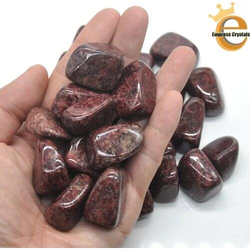 Natural Red Spot Jasper Crystal Tumbled Bulk Healing Mineral Specime Gemstones Gem Raw Aquarium Decoration Gift