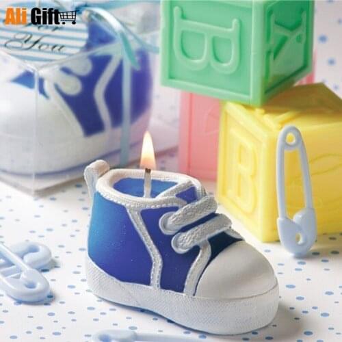 Creative Scented Birthday Weddings Candles Shoes Love Flameless Candles Cake For Children Gifts Birthday Decoration Centerpieces