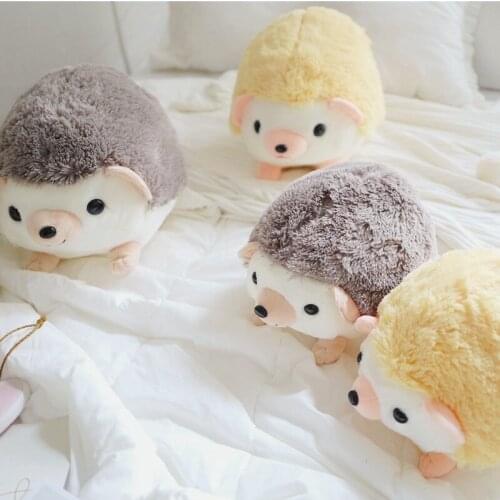 New 30/40cm Cartoon Hedgehog Cotton Stuffed Lovely Hedgehog Birthday for Kids Doll Toy Kids Gift