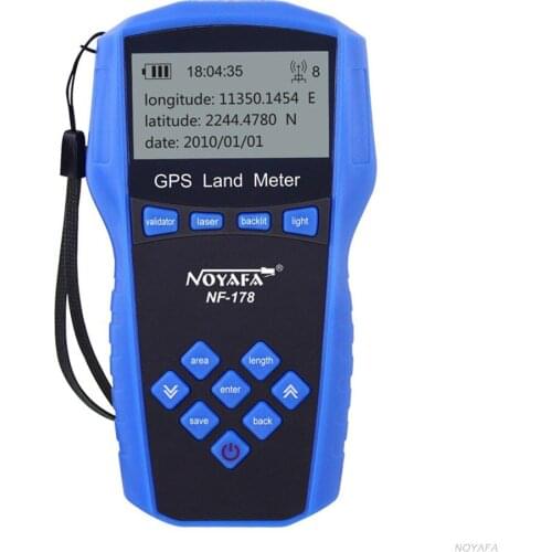 Original Noyafa handheld GPS Test Devices Land Measuring Instrument method Manual and automatic